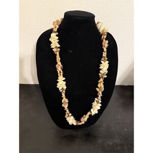 Vintage Shell Lei Necklace Hawaaian‎ Collectible